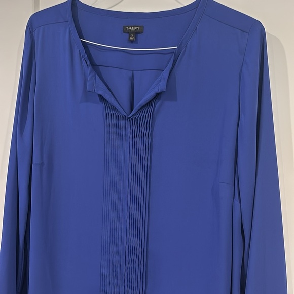 Talbots Plus Womens Long Sleeve blouse X - Picture 3 of 6
